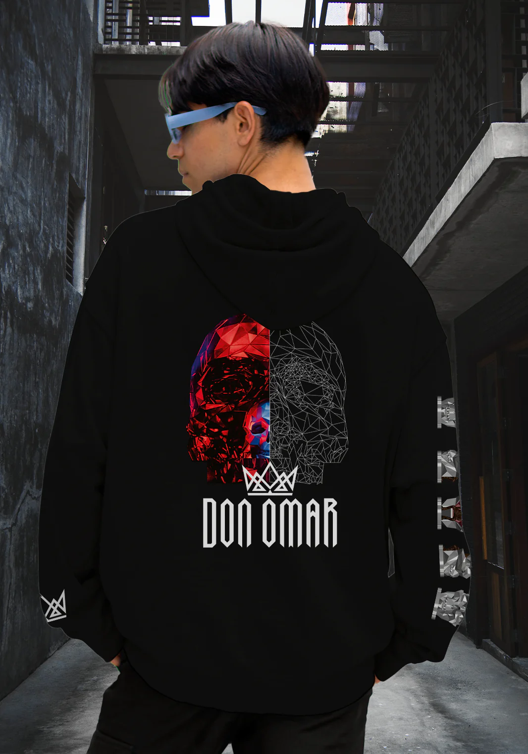 Sudadera Calaveras